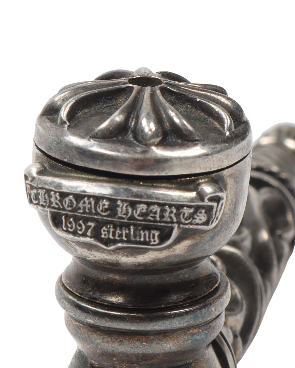 Silver Three Piece Pipe