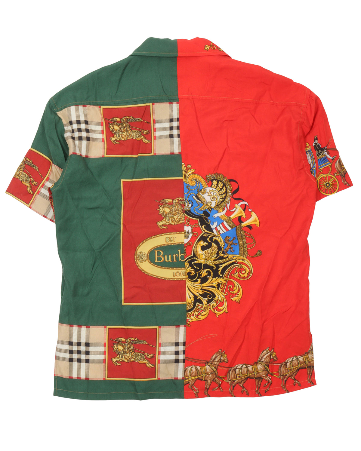Split Graphic Shirt