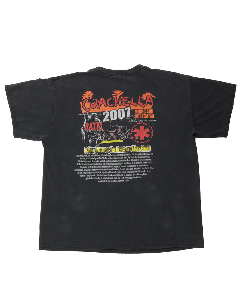 Coachella Bjork, Rage Against The Machine T-Shirt