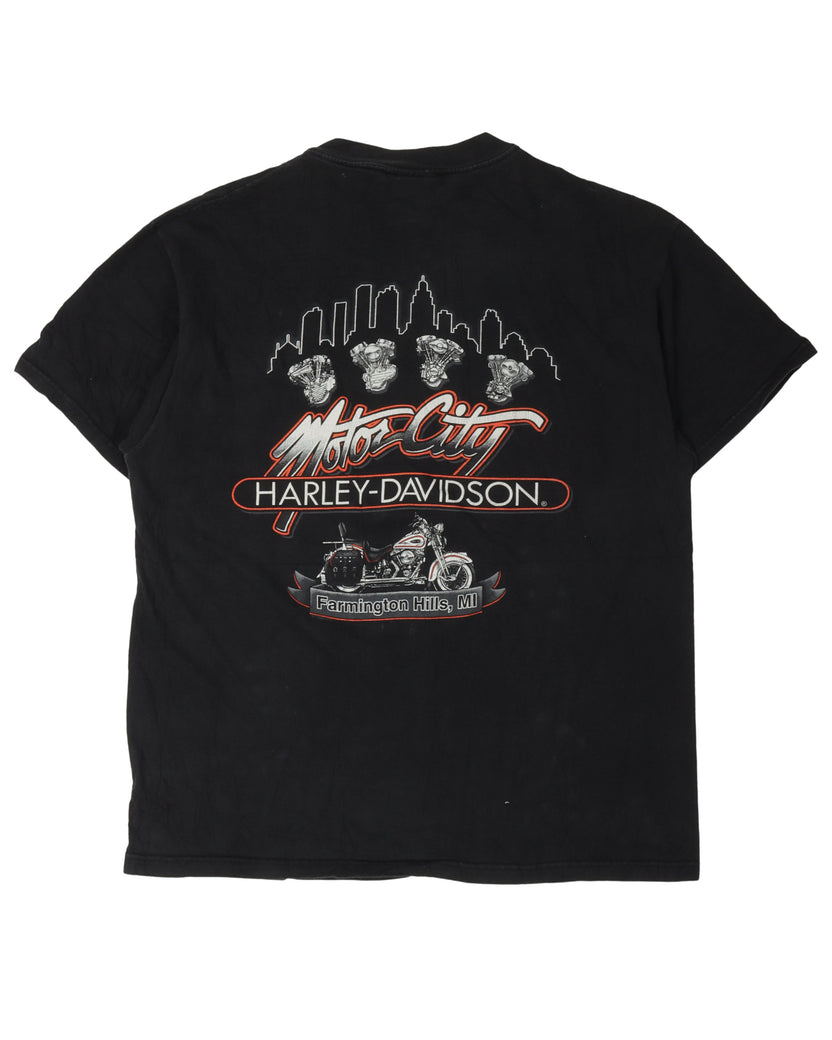 Harley Davidson "Feel The Heat" T-Shirt