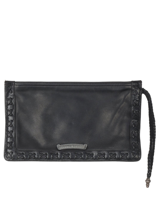 "Fleur" Leather Pouch