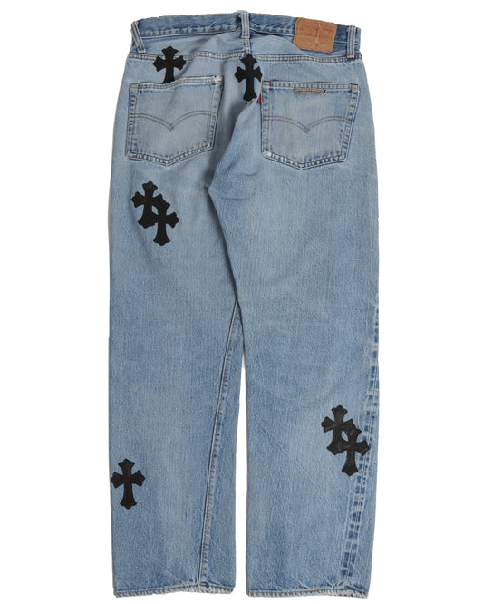 Levi's Black Cross Patch Denim