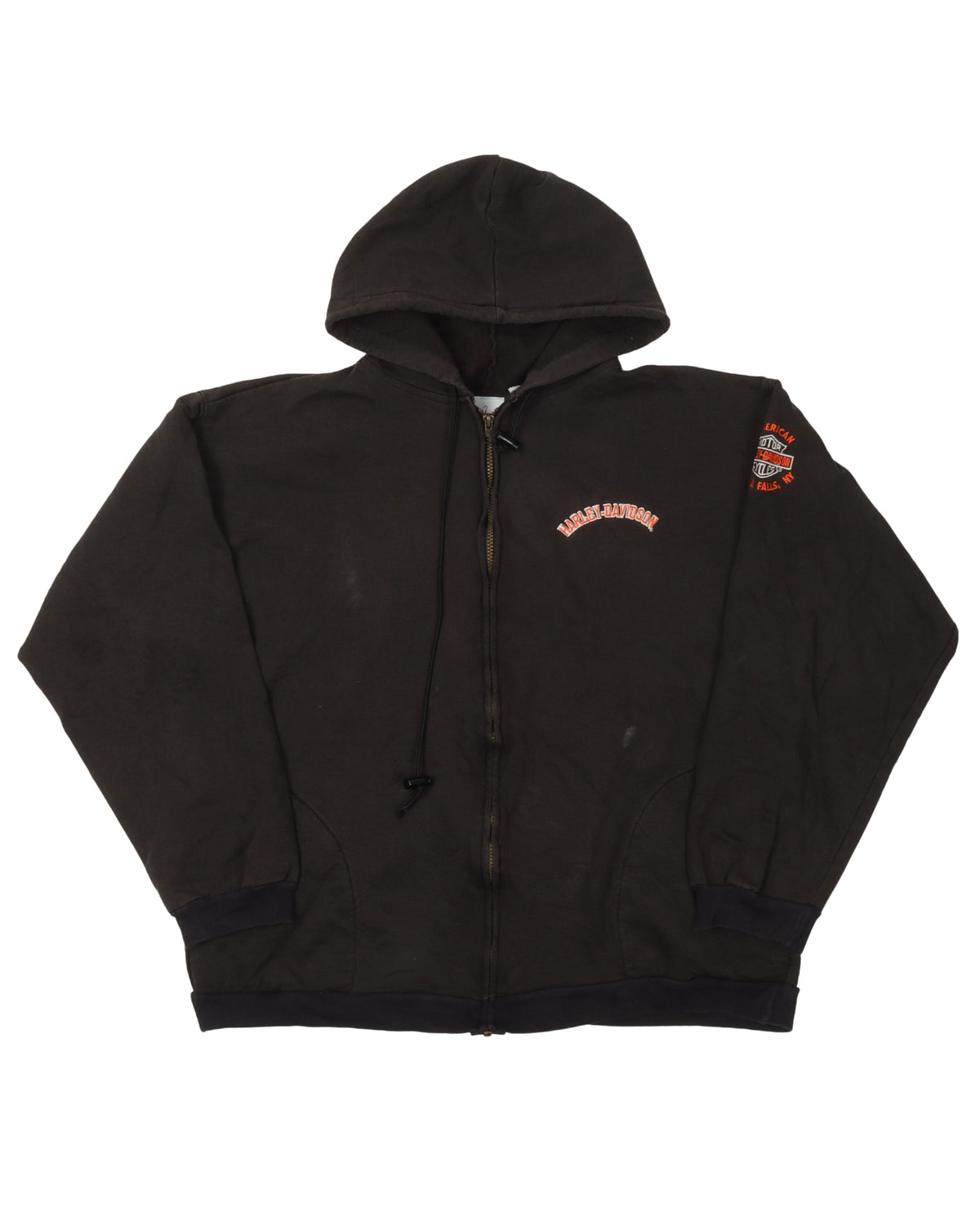 Harley Davidson Zip Up Hoodie
