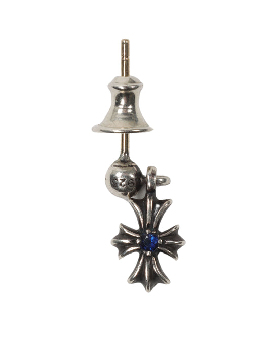Sapphire Cross Earring