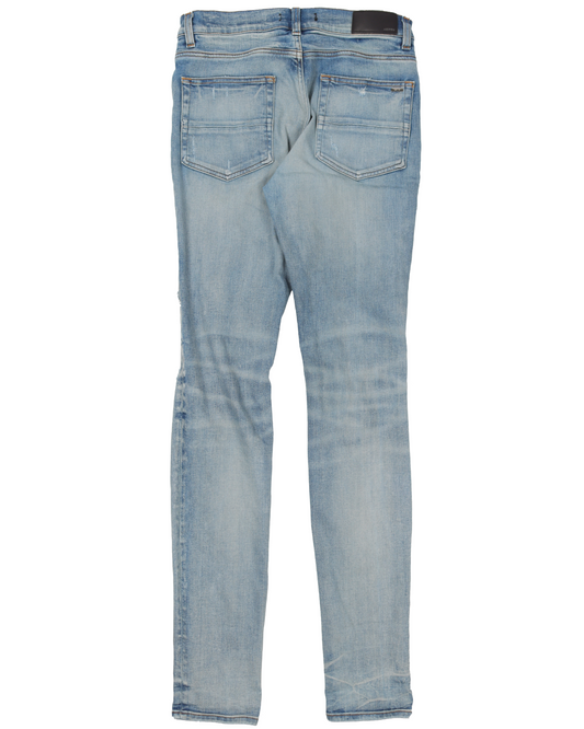 Distressed Stretch Denim