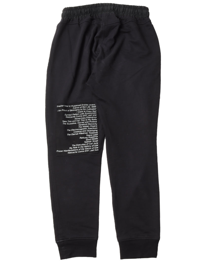 Patched Sweat Pants