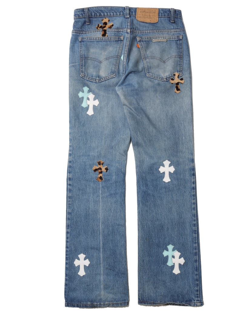 St. Barth's Levi's Cross Patch Denim