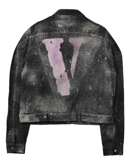 Splatter Paint Denim Jacket