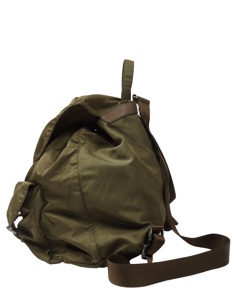 Nylon Cargo Mini-Backpack
