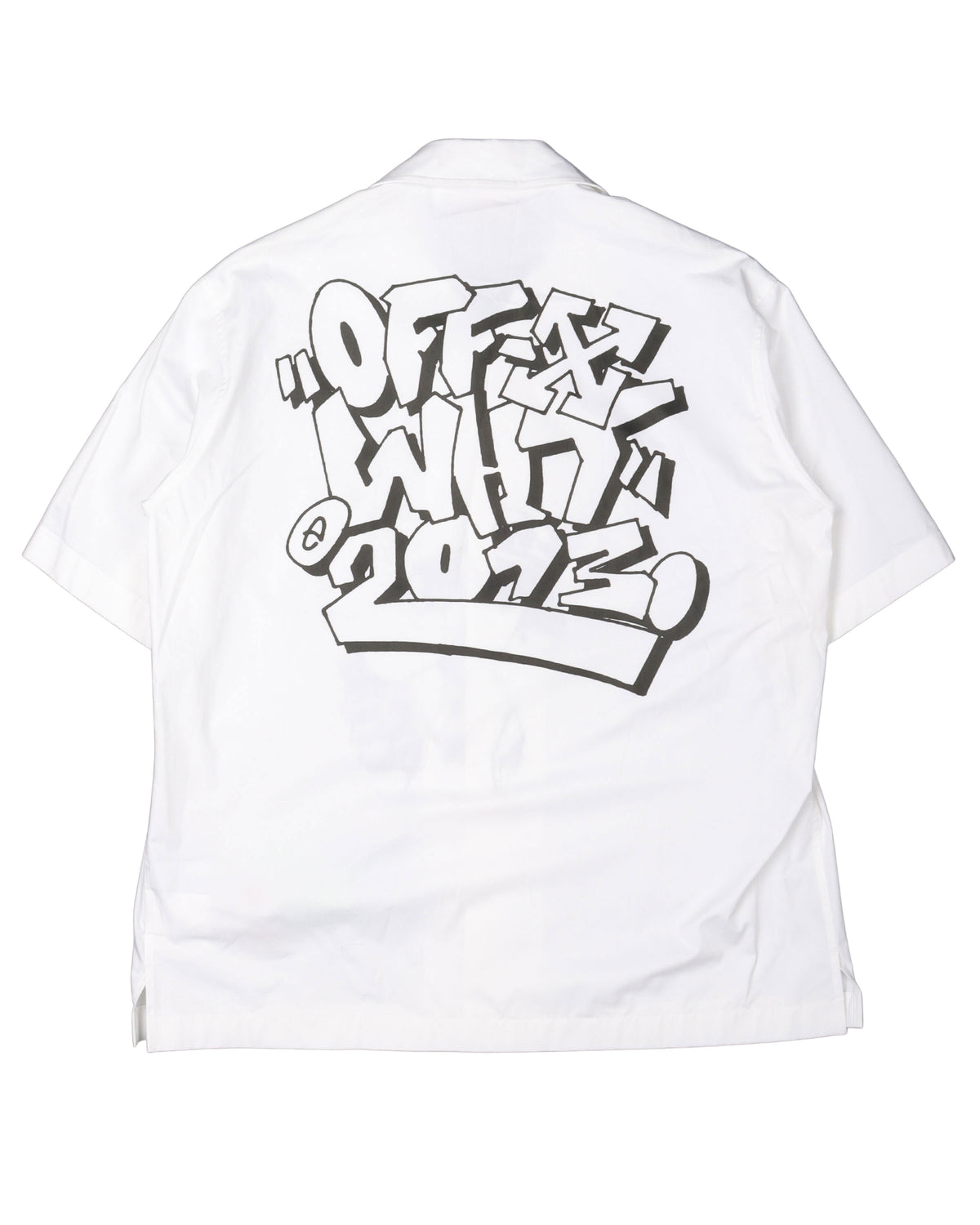 Graffiti Graphic Button Up Shirt