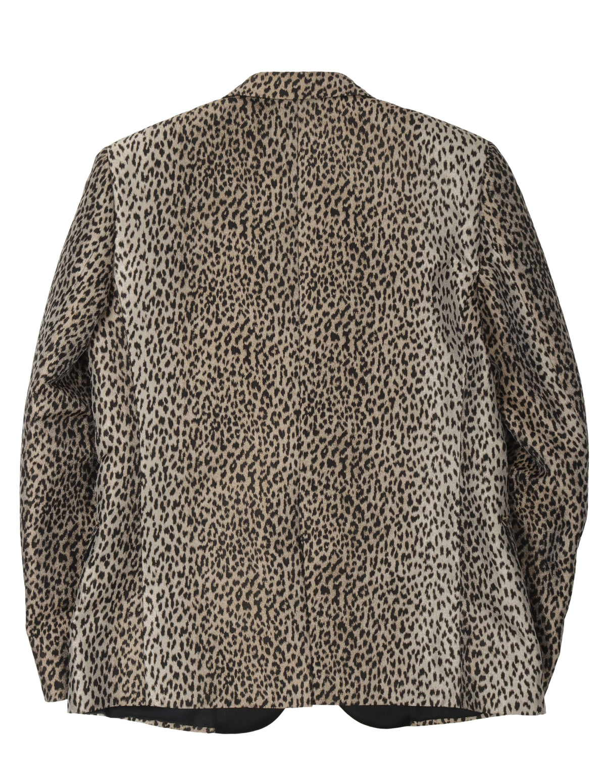 Cheetah Print Tuxedo Blazer