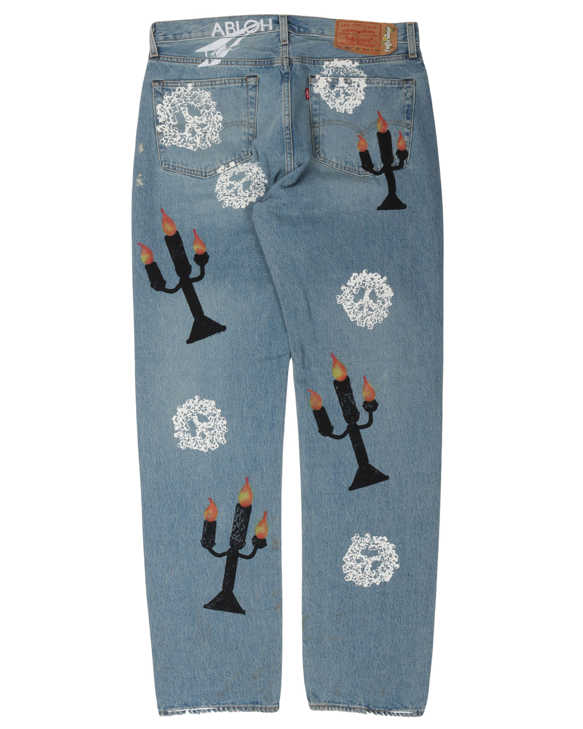 Virgil Abloh Levi's Printed Jeans