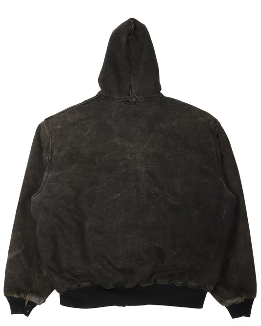 Carhartt Hooded Denim Work Jacket