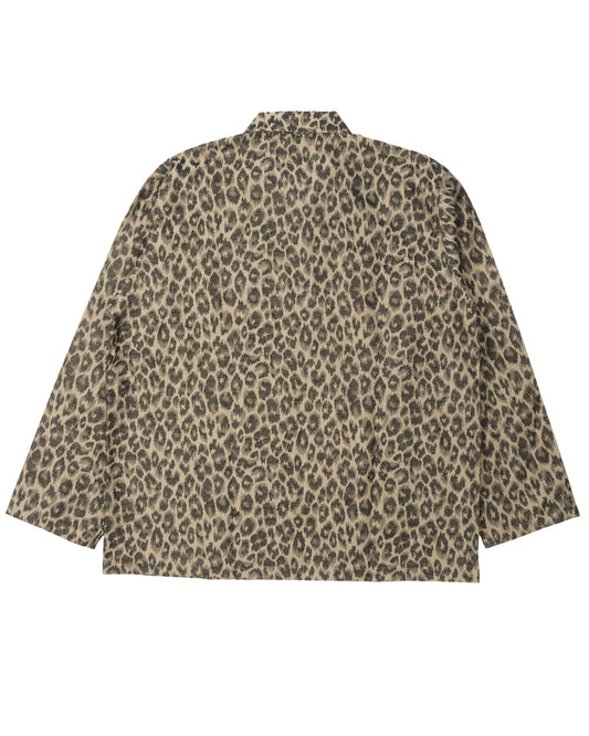 Leopard Button Up