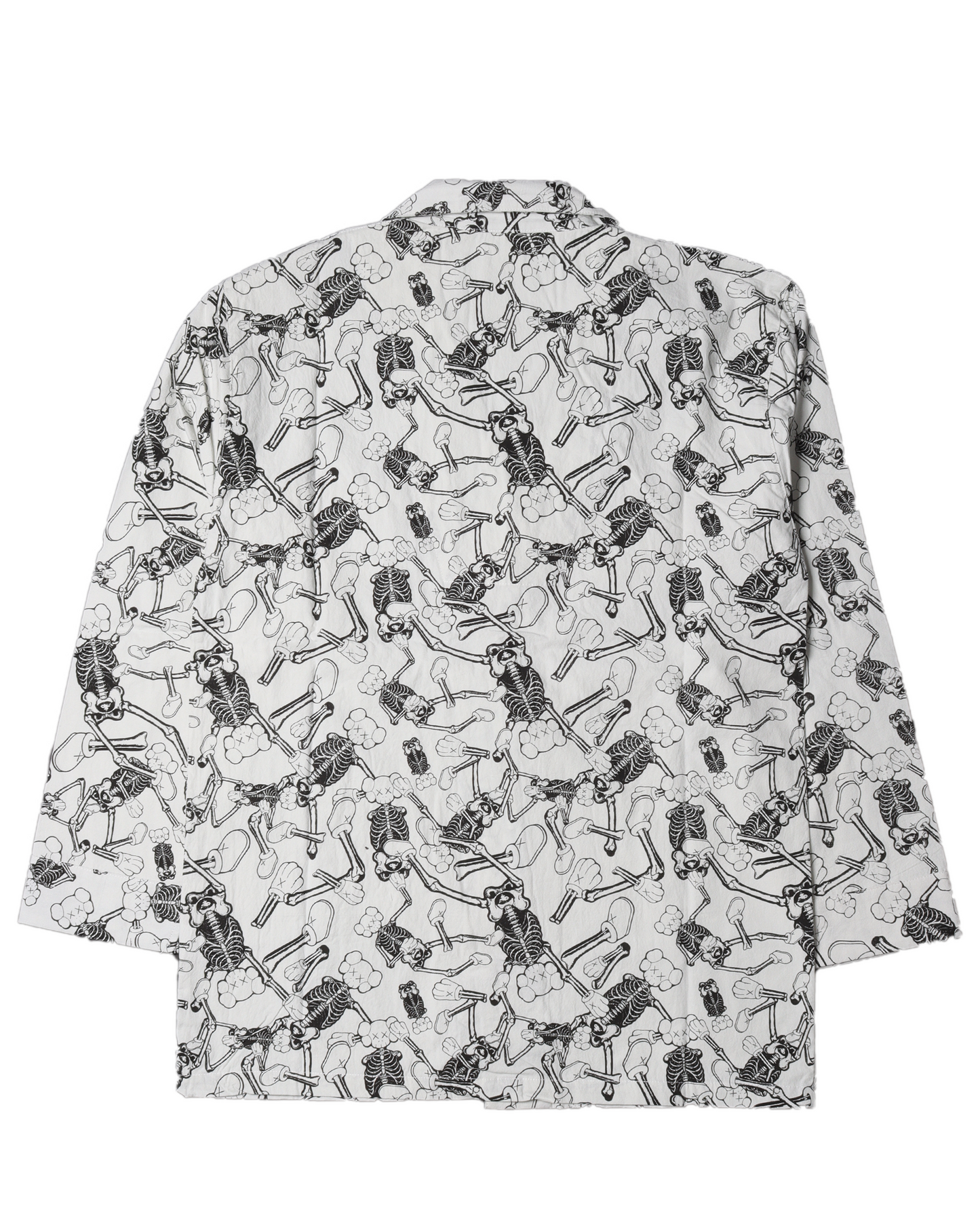 Infinite Archives Skeleton Print Pajama Set