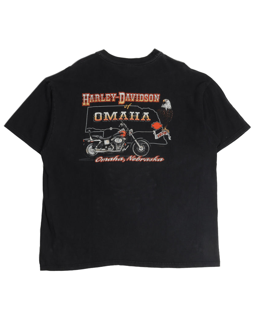 Harley Davidson Flames T-Shirt