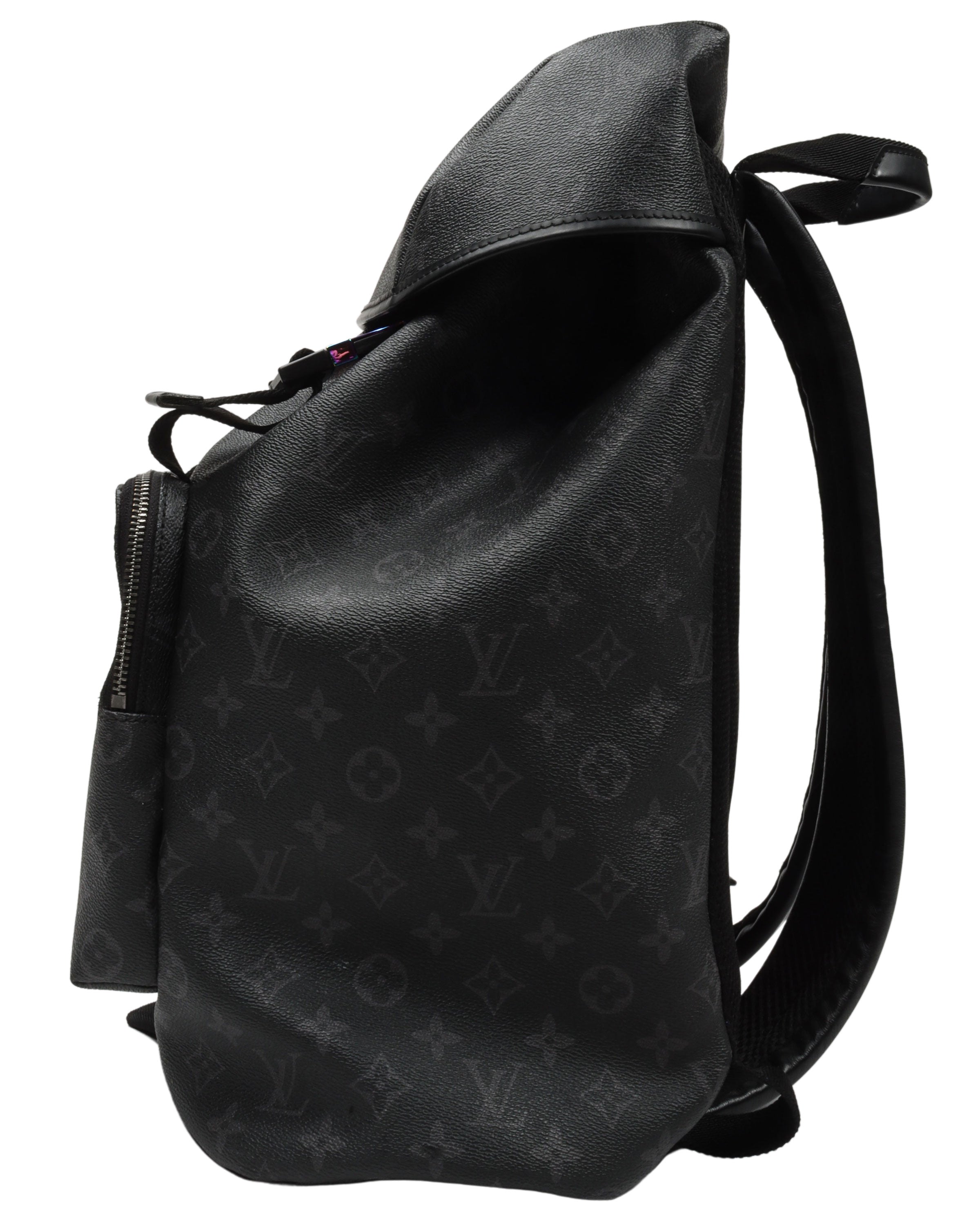 Louis Vuitton x fragment Zack Backpack Monogram Eclipse Black - Mint  Condition
