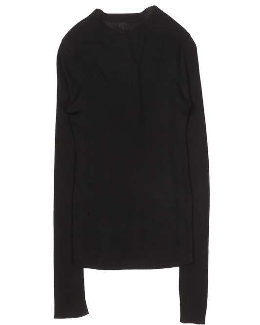 Ribbed Button Shirt