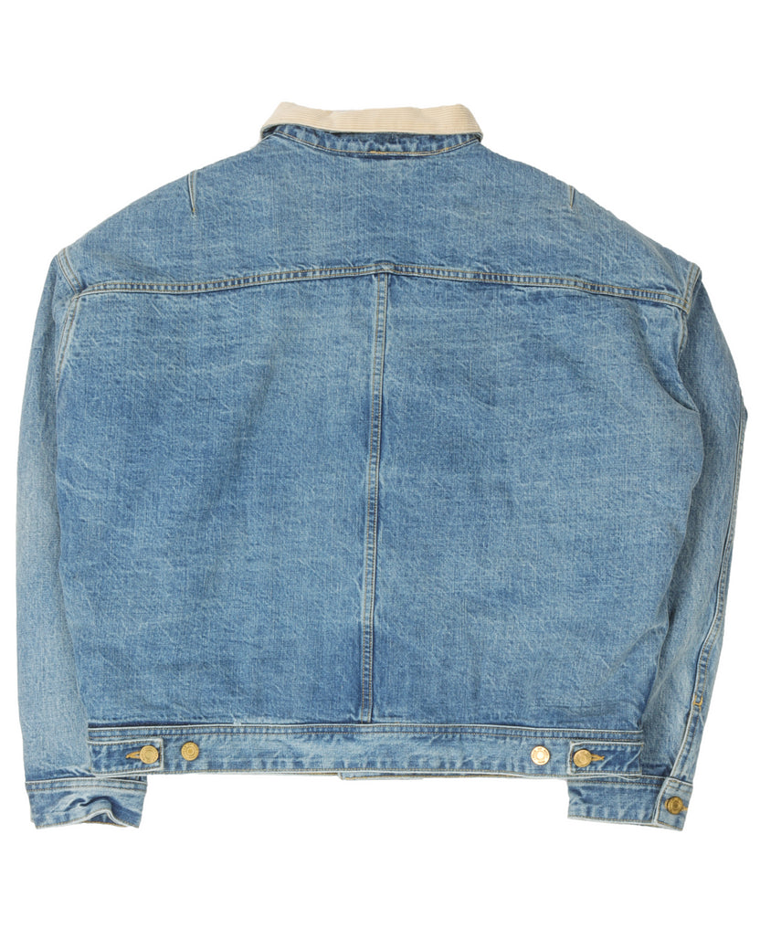 Denim Shearling Jacket