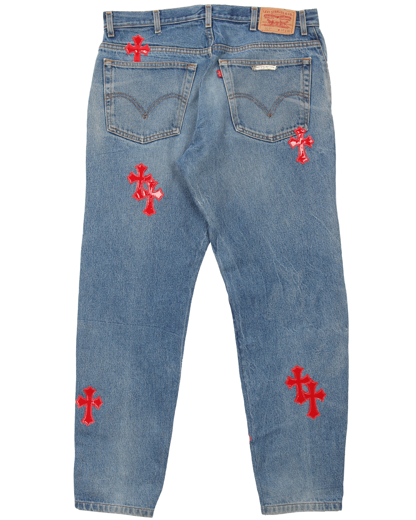 DRAKE 'THE BOY' Levi's Cross Patch Denim