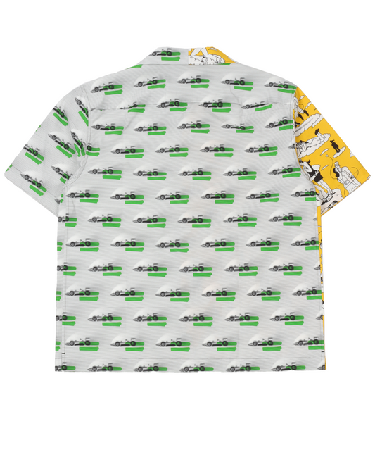 Split Graphic Shirt