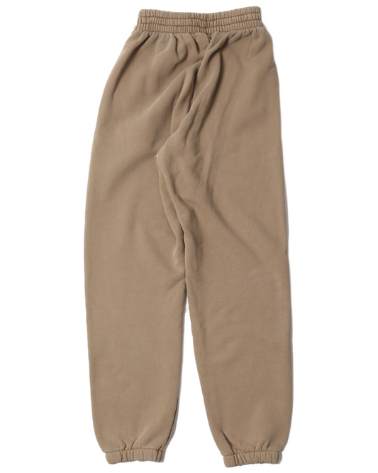 Tan Zip Pocket Sweat Pants