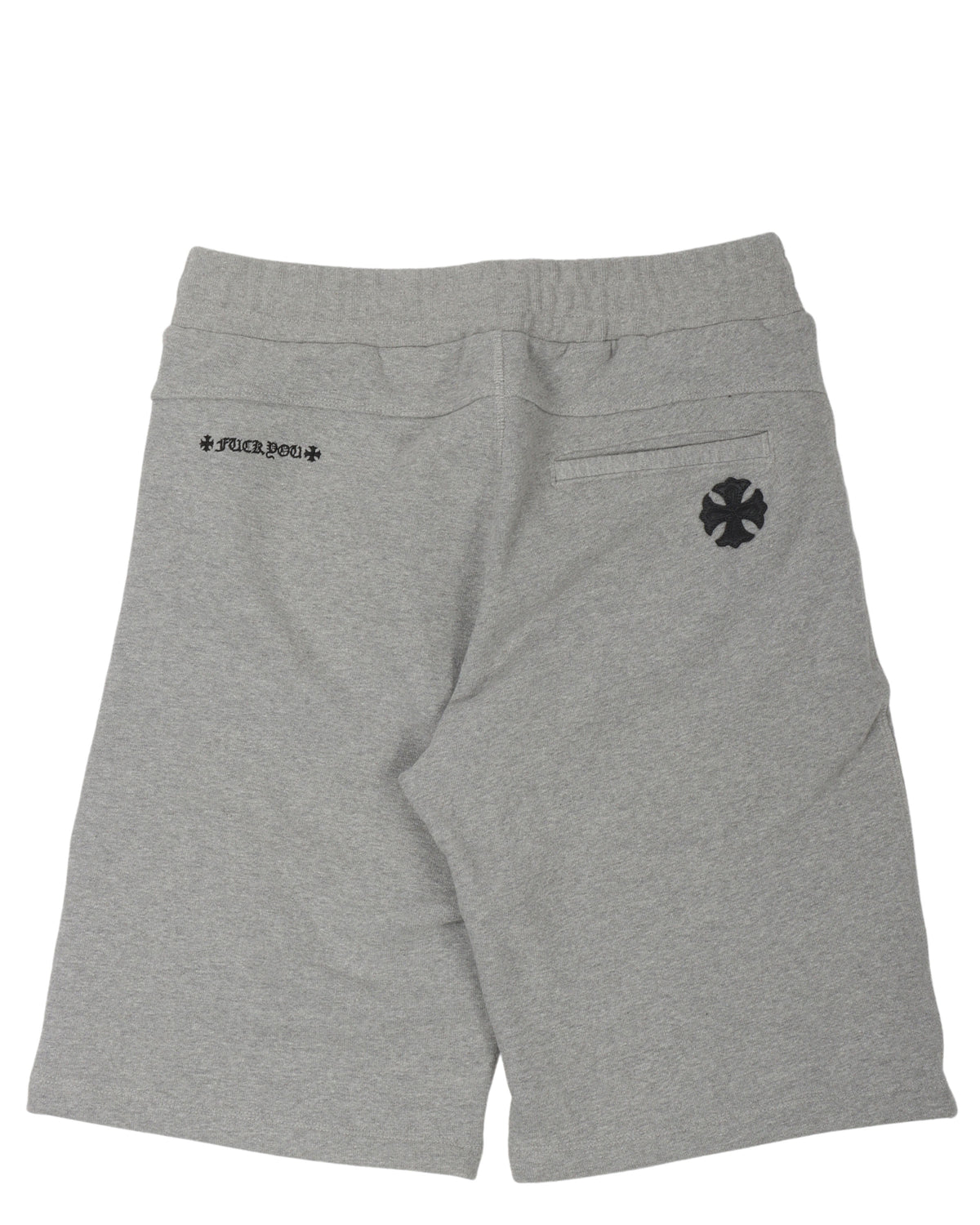 Dagger-Zip Sweatshorts