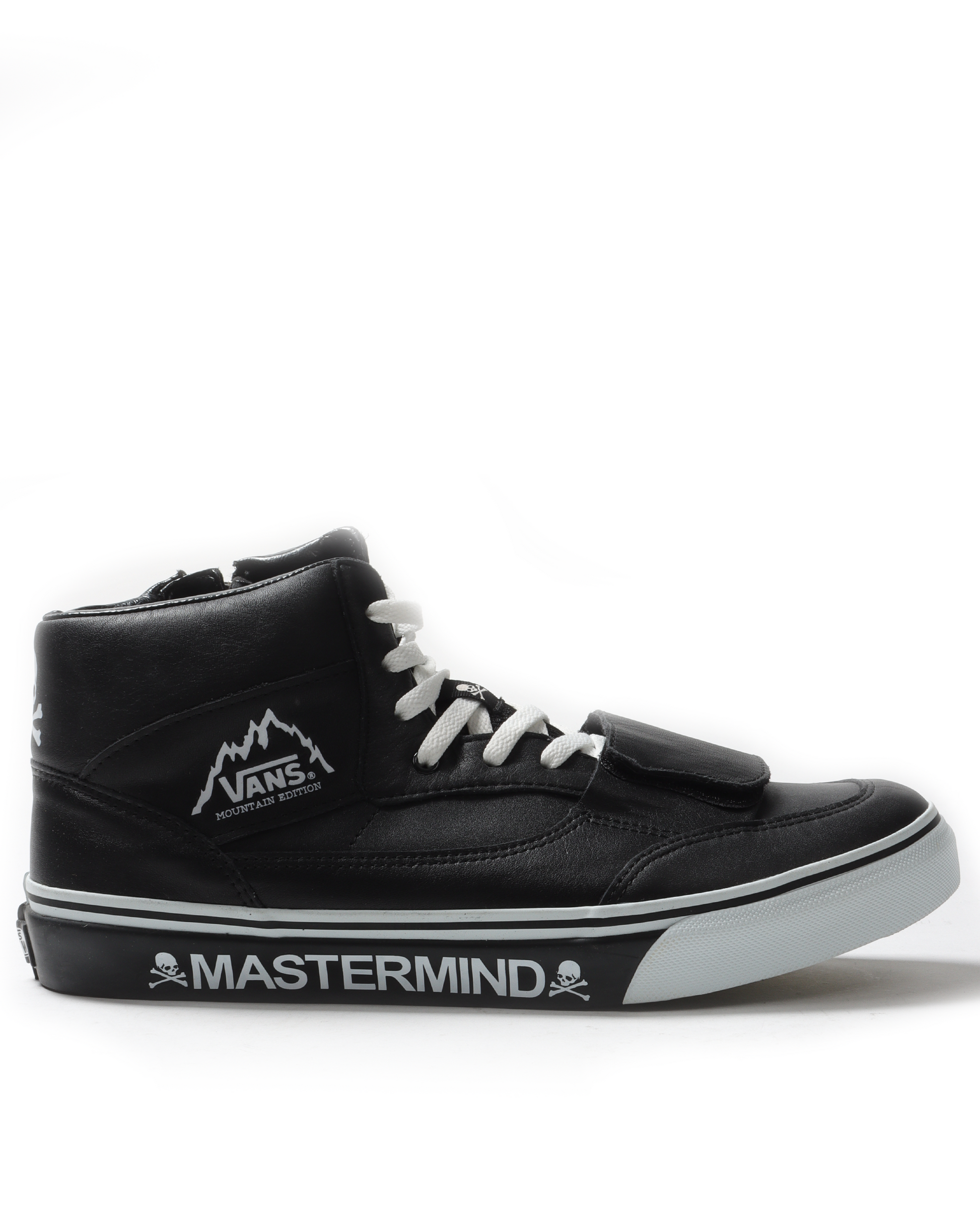 Mastermind World Leather Vans Mountain Edition Sneakers – Justin Reed Mastermind World Leather Vans Mountain Edition Sneakers – Justin Reed