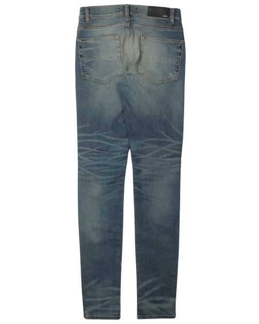 Camo Distressed Jeans