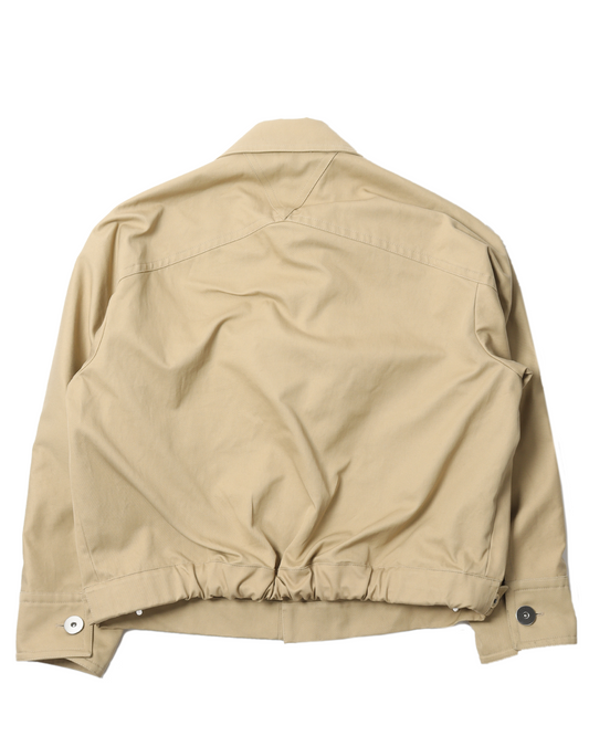 Boxy Button-Down Work Jacket