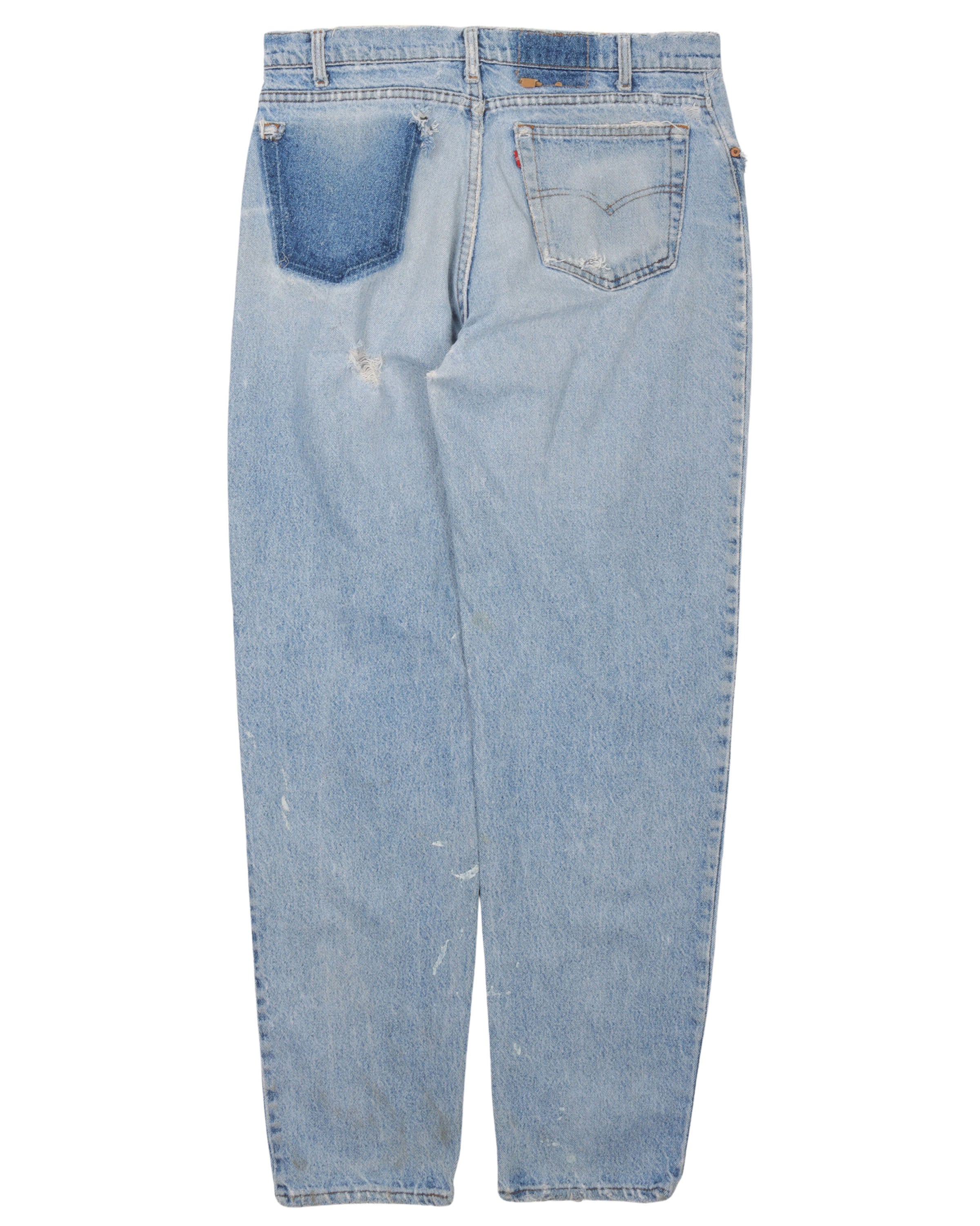 Distressed Levi's Jeans