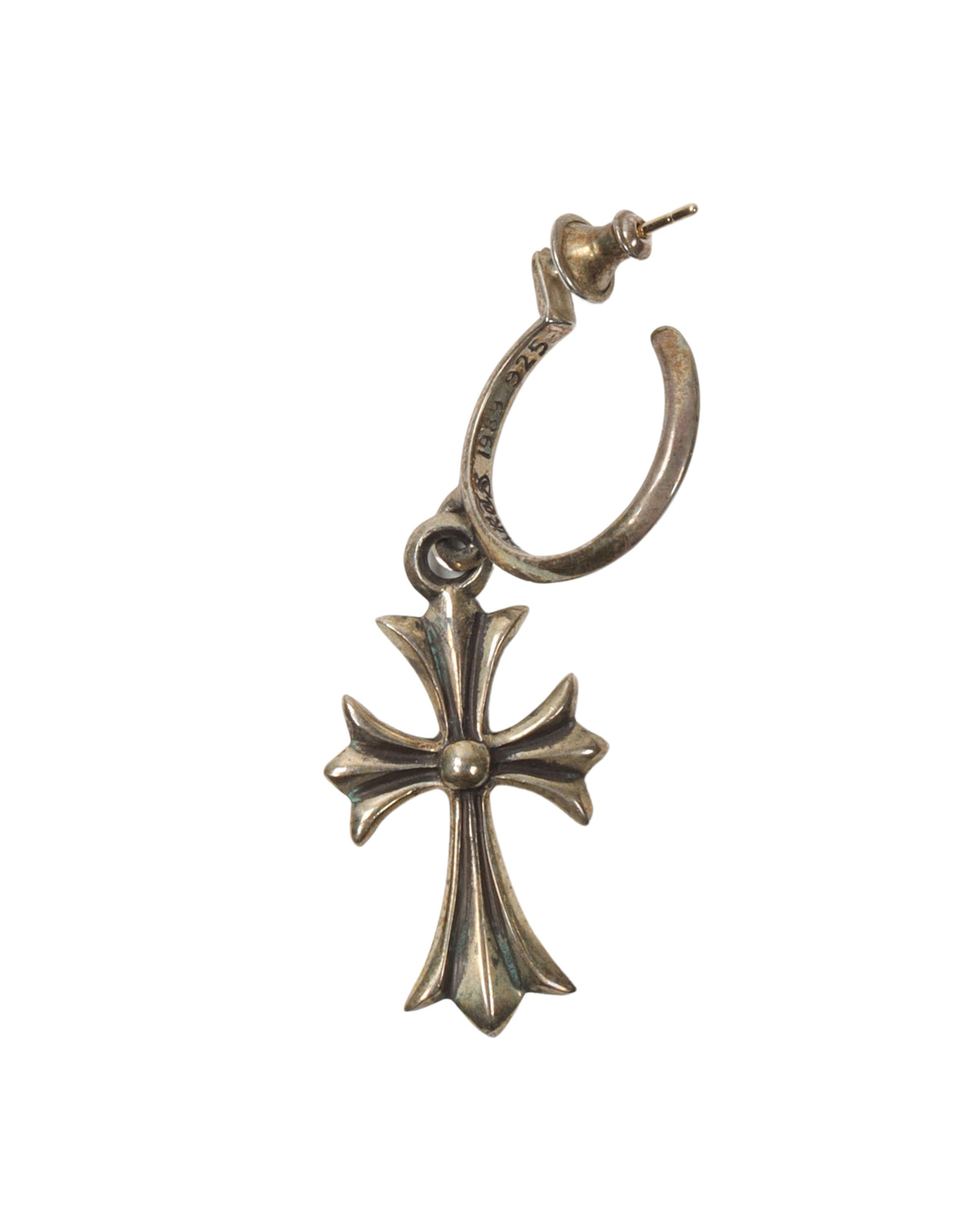 Dangling Cross Earring
