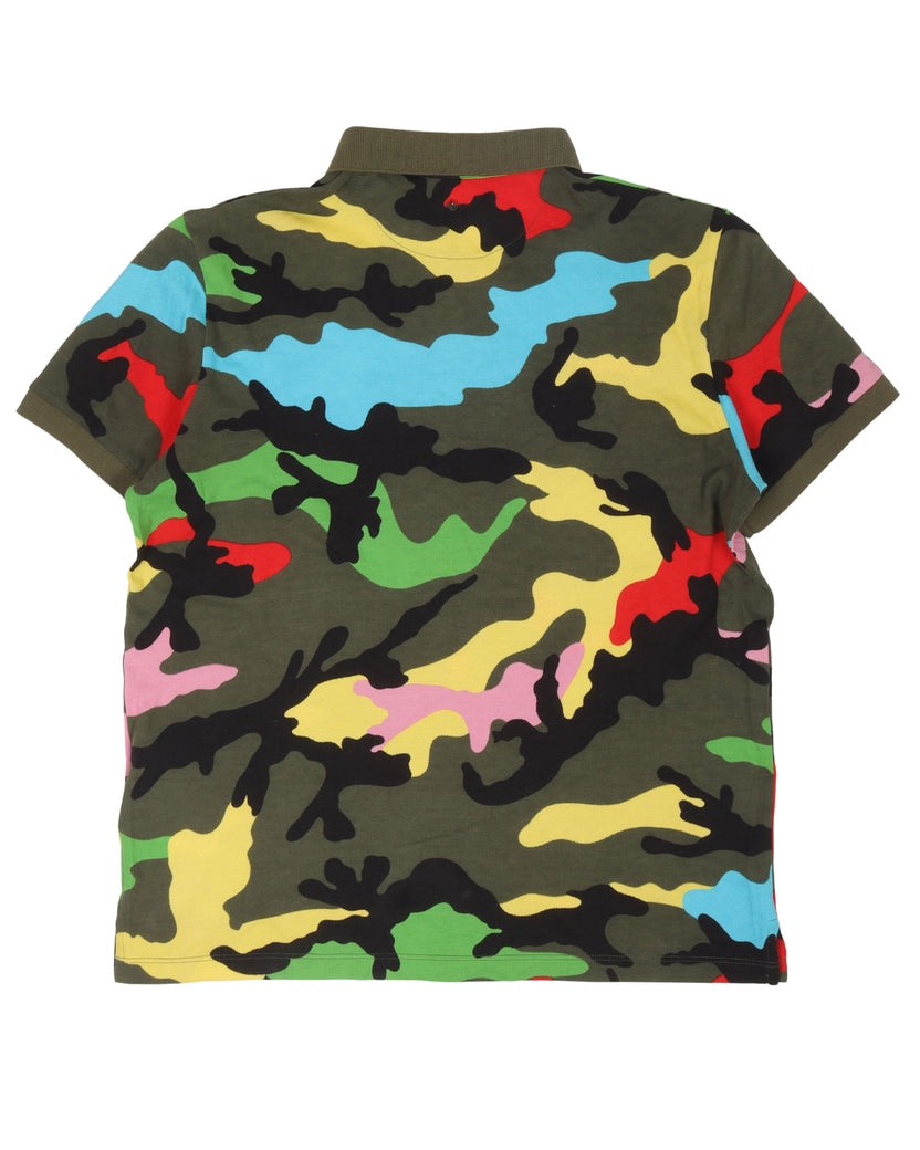 Multicolor Camouflage Shirt