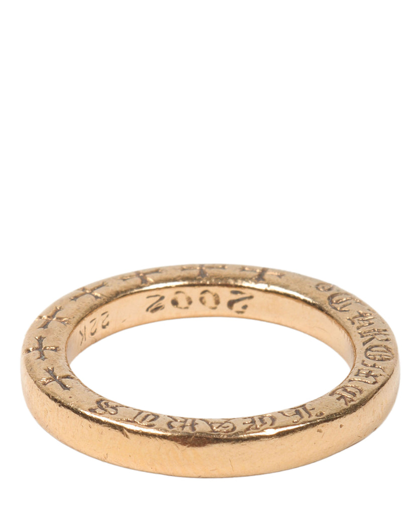 Gold Band Ring