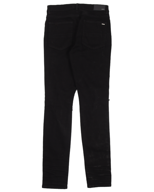 Distressed Stretch Denim