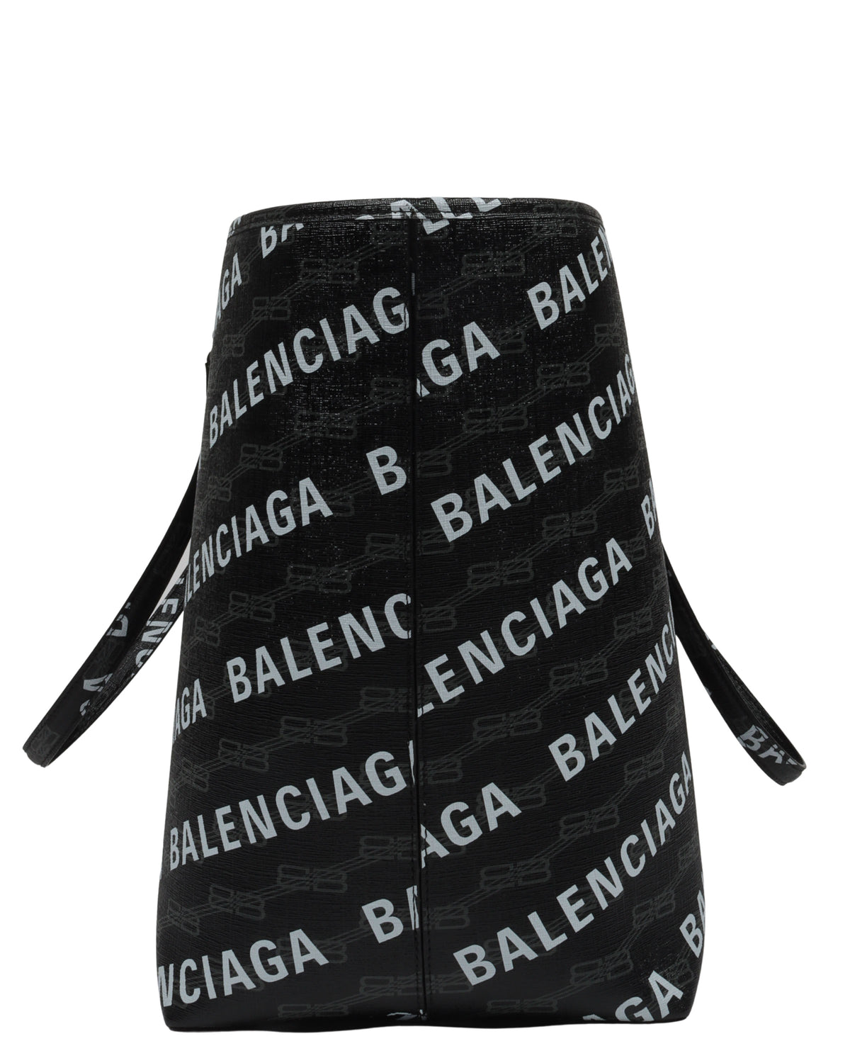 Monogram Jacquard Leather Tote Bag
