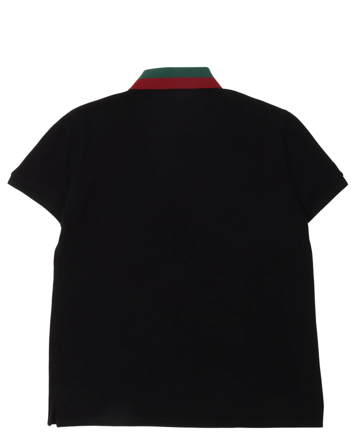 Striped Collar Polo Shirt