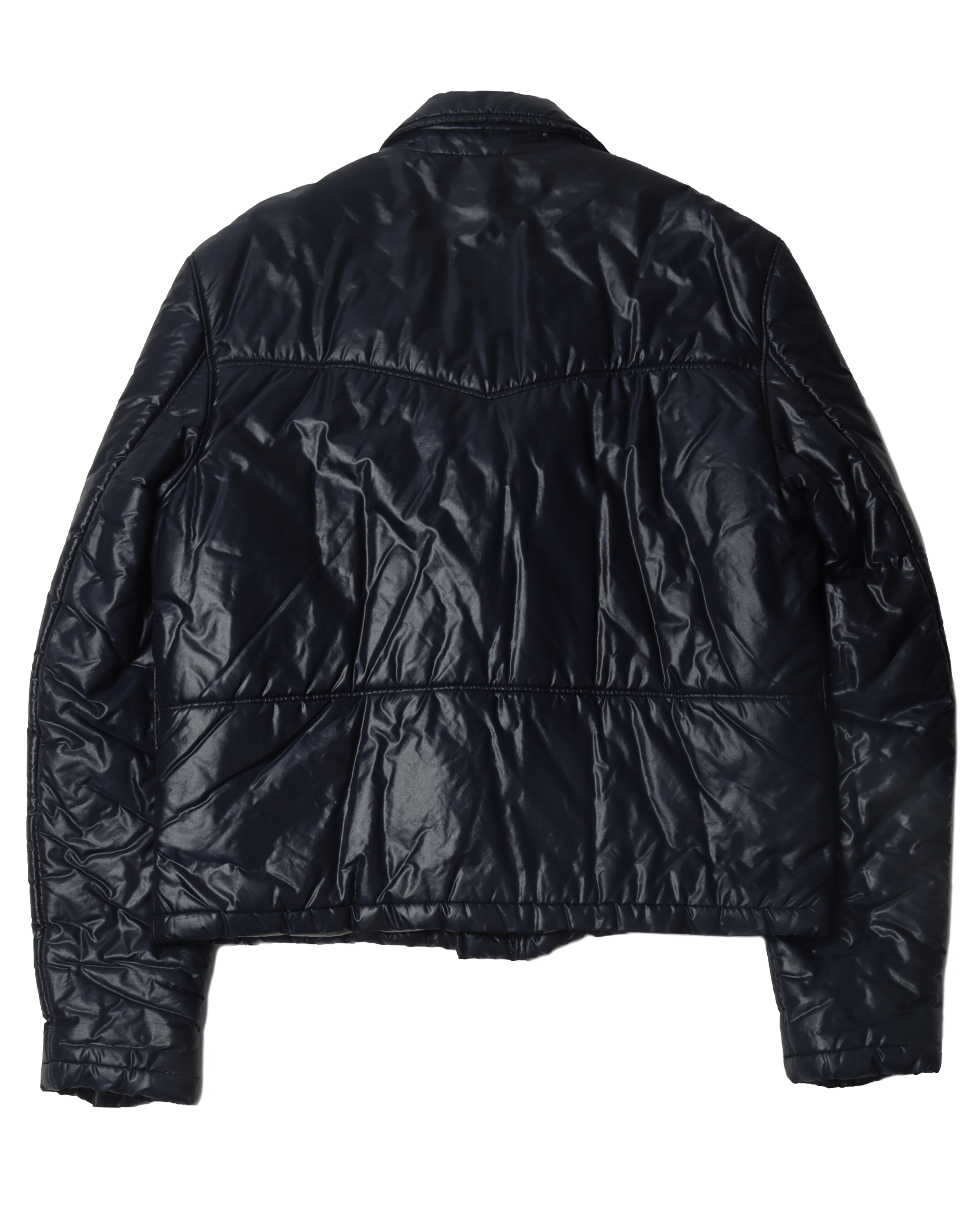 AW03 "Closer" Puffer Motorcycle Jacket