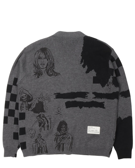 Wes Lang Sketch Wool Cardigan