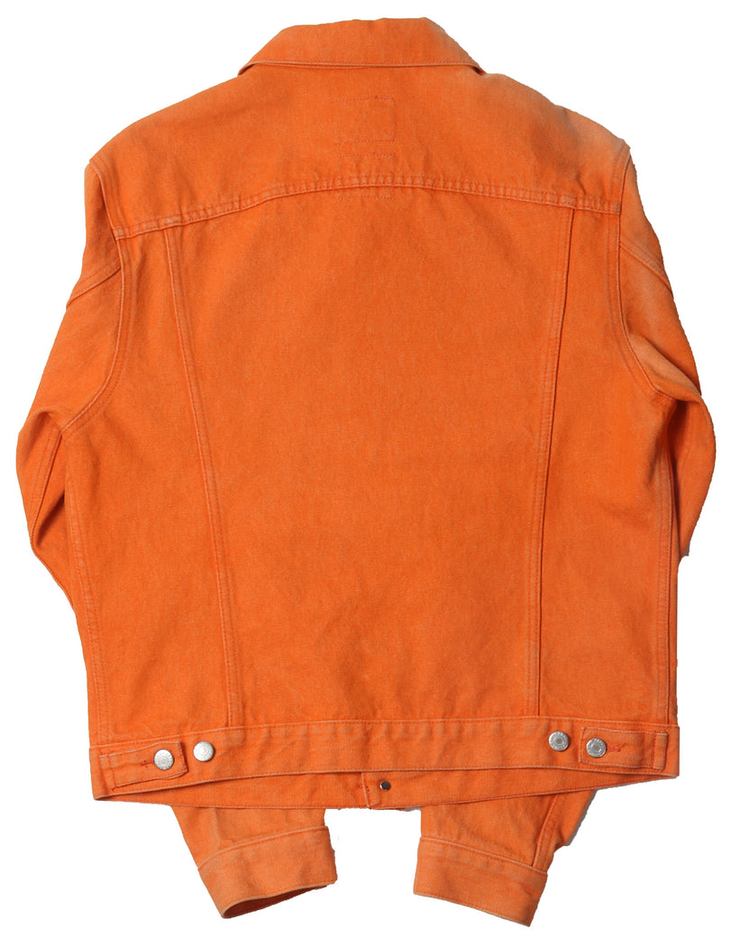 SS2000 Orange Denim Jacket