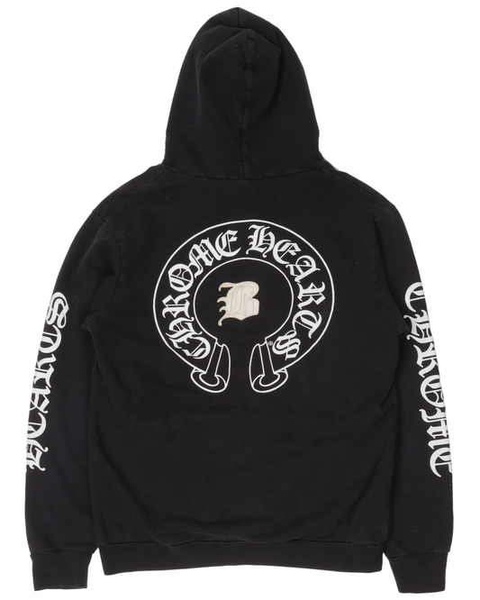 Bella Hadid "B" Patch Hoodie