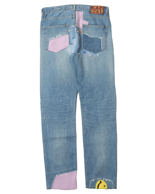 Smiley Patch Jeans