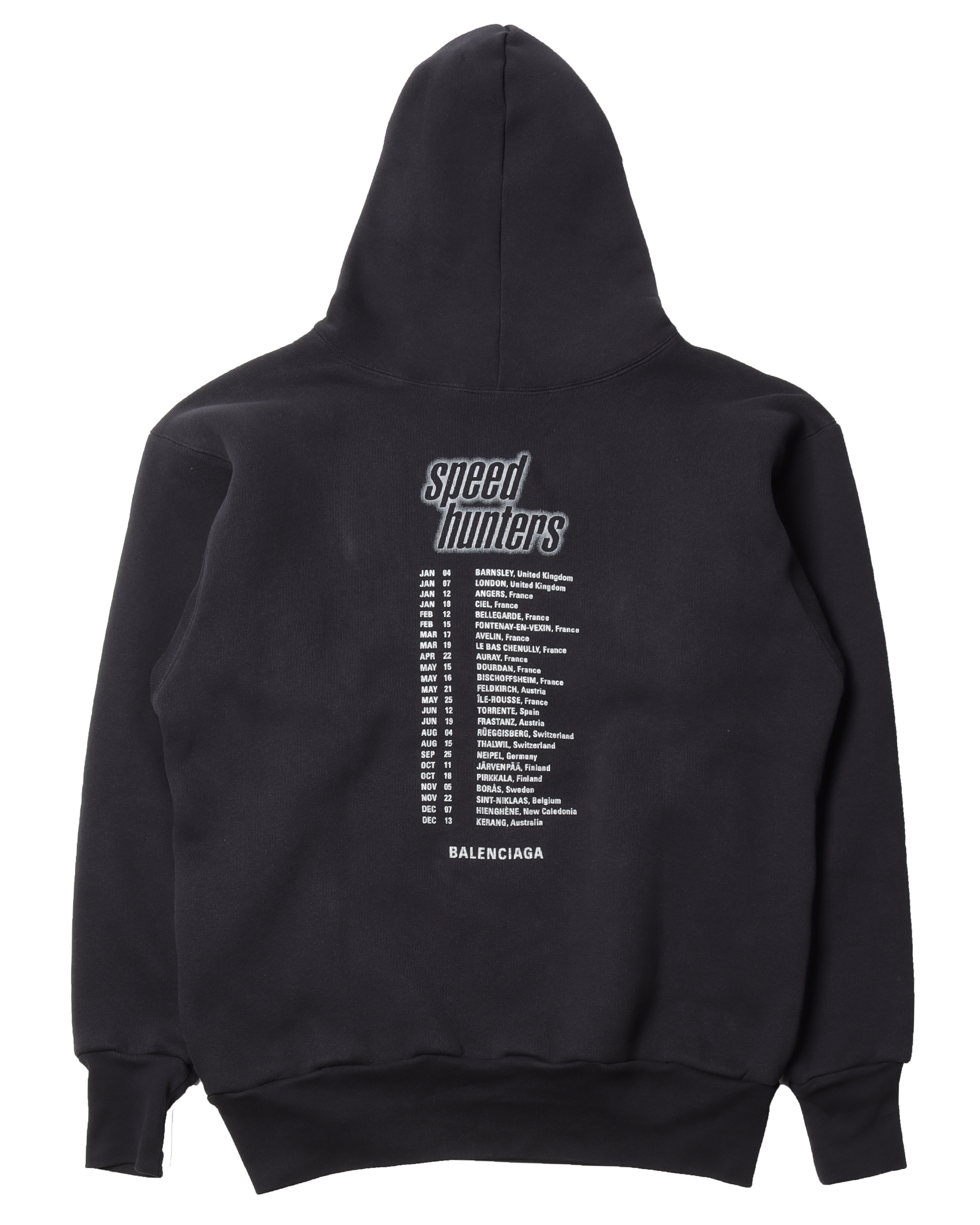 楽天市場】BALENCIAGA 19ss SPEED HUNTERS ZIP UP HOODIE 559100