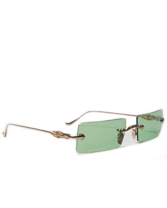 "HELLZ BELLZ" Gold Plated Sunglasses