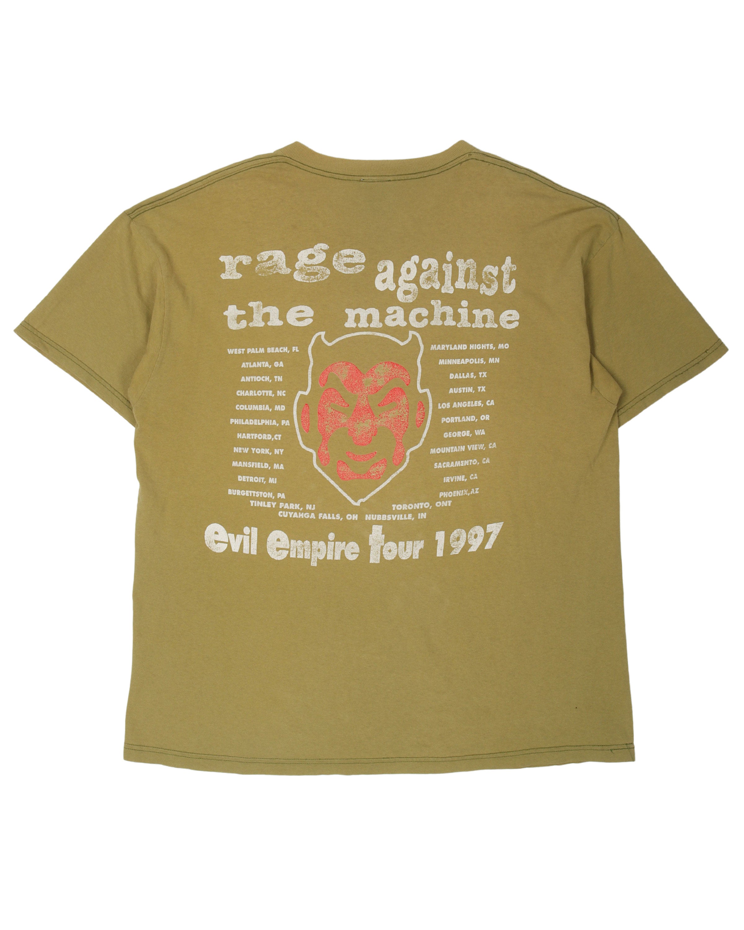 Rage Against The Machine Evil Empire Tour T-Shirt