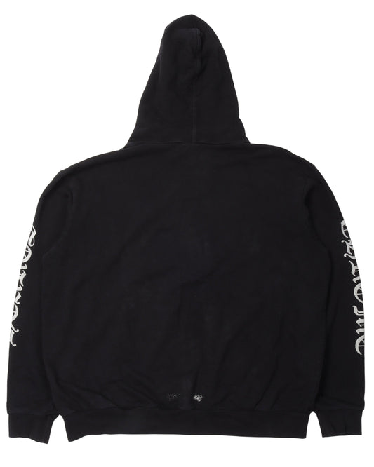 Vertical Logo Zip Up Hoodie