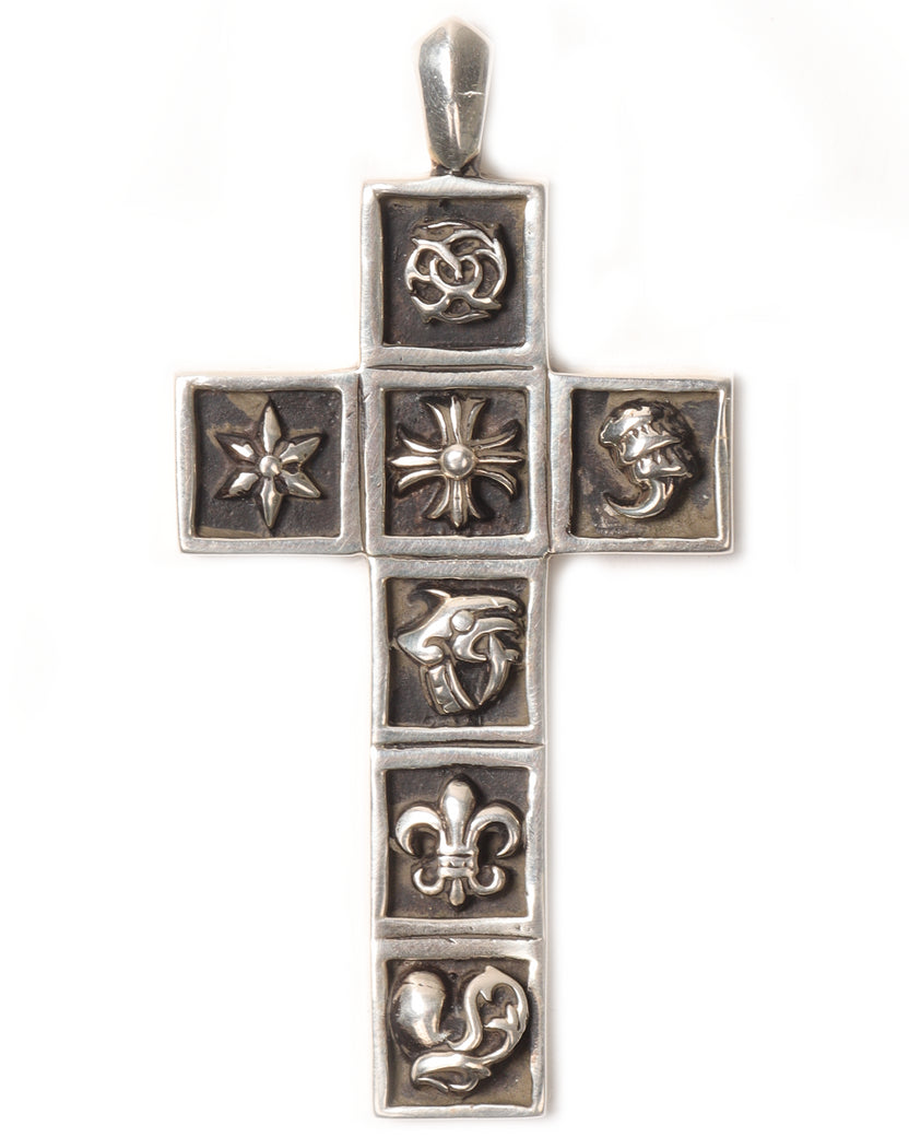 Emblem Cross Pendant