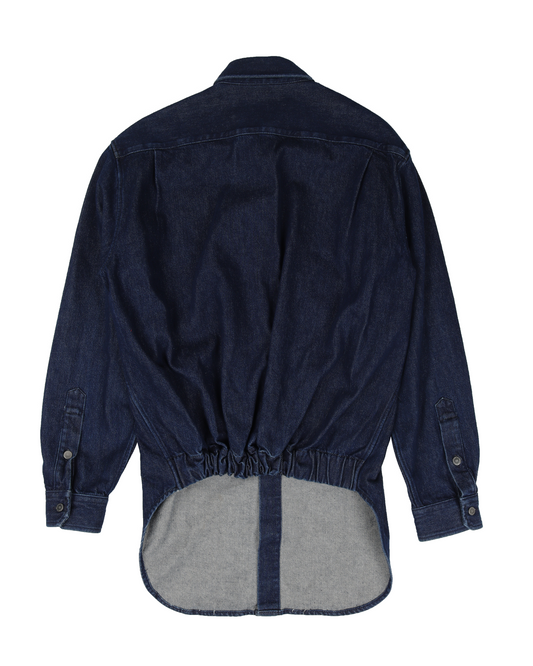 Oversized Denim Button Shirt