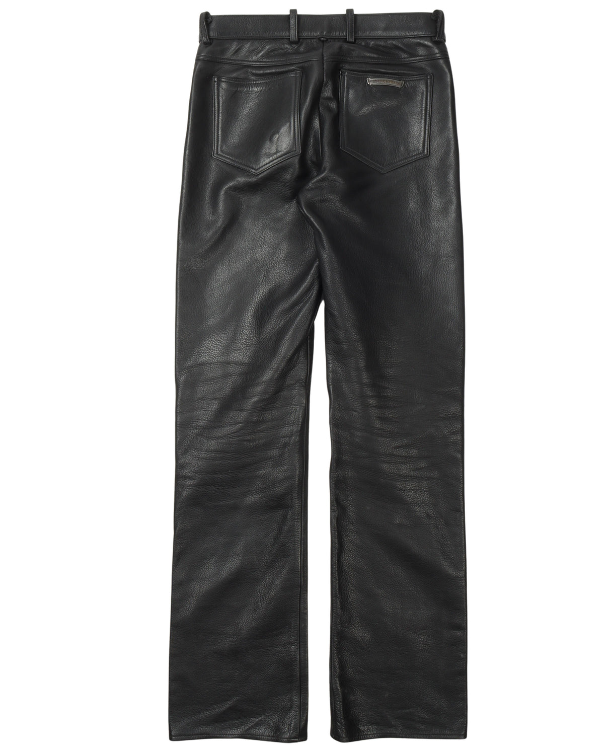 Fleur Knee Leather Pants