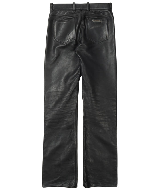 Fleur Knee Leather Pants